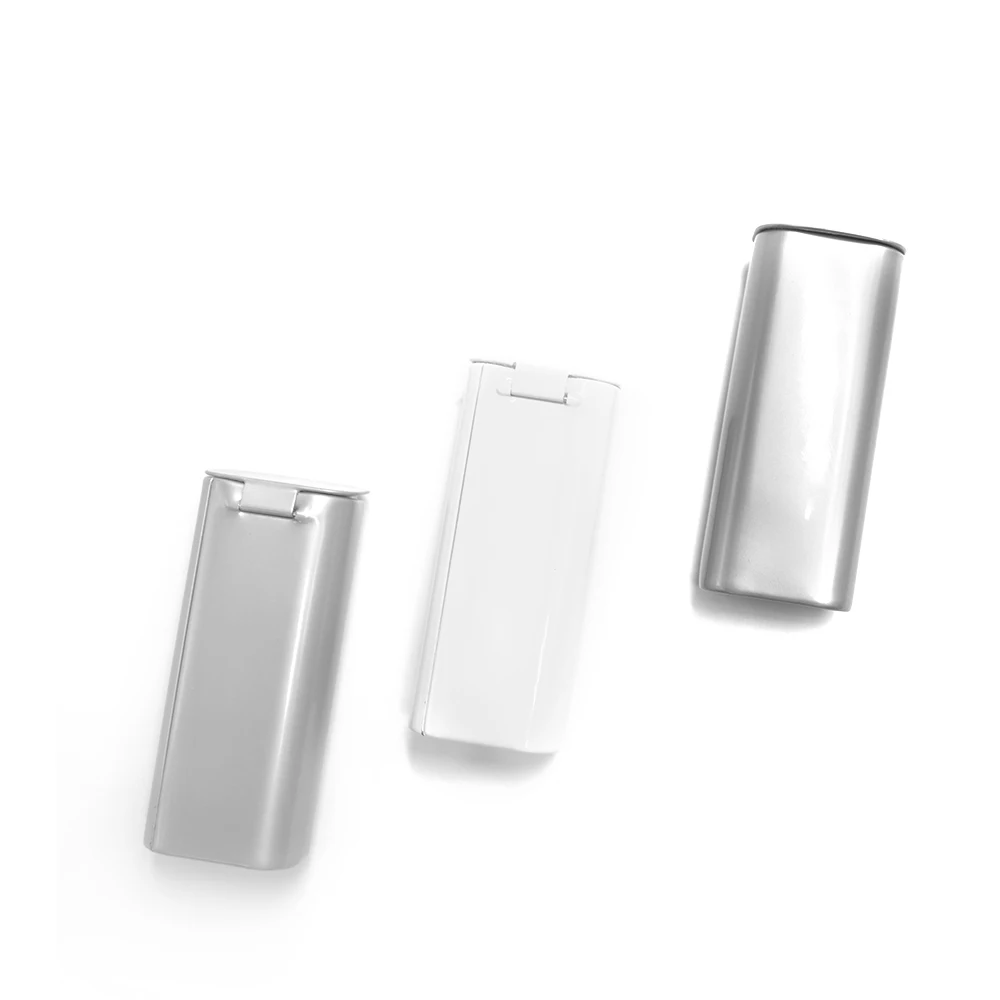 
Factory Outlet Mint Pumpkin Candy Packaging Metal Tin Box 