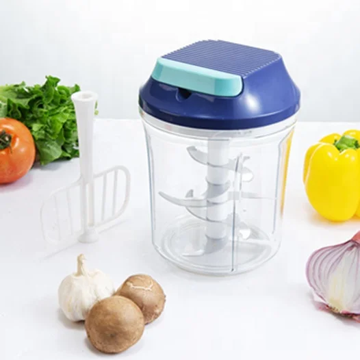 Лучшая цена, китайский ручной Быстрый измельчитель для овощей, лука, чеснока, салата