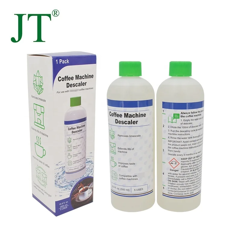 Coffee Machine Descaling Solution Suitable for cleaning automatic machines