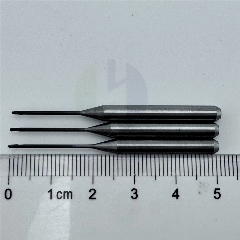 CAD/CAM Dental bur Roland Zirconia Milling Burs DC Shank dia 4.0mm*head dia.2.5/2.0/1.0mm*Head length1.6/1.8/2.0mm