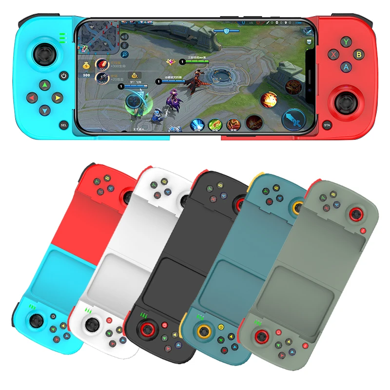 Беспроводной игровой контроллер BT 5 0 для мобильных телефонов Android IOS геймпад джойстик выдвижной PS4 переключатель