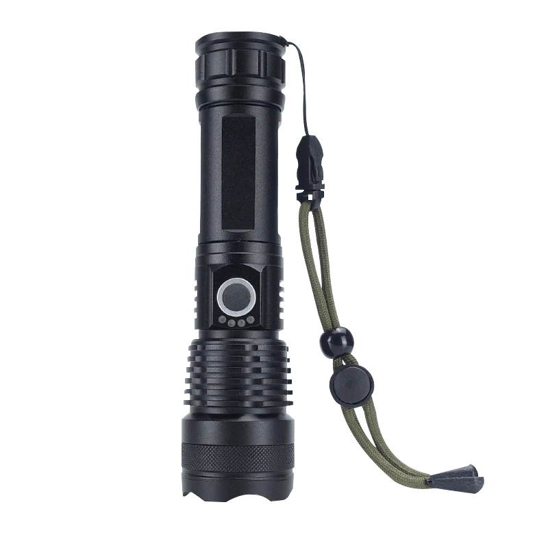 Latest Products 5 Modes Zoom 18650 Or 26650 Battery LED Rechargeable Small Powerful Flashlights