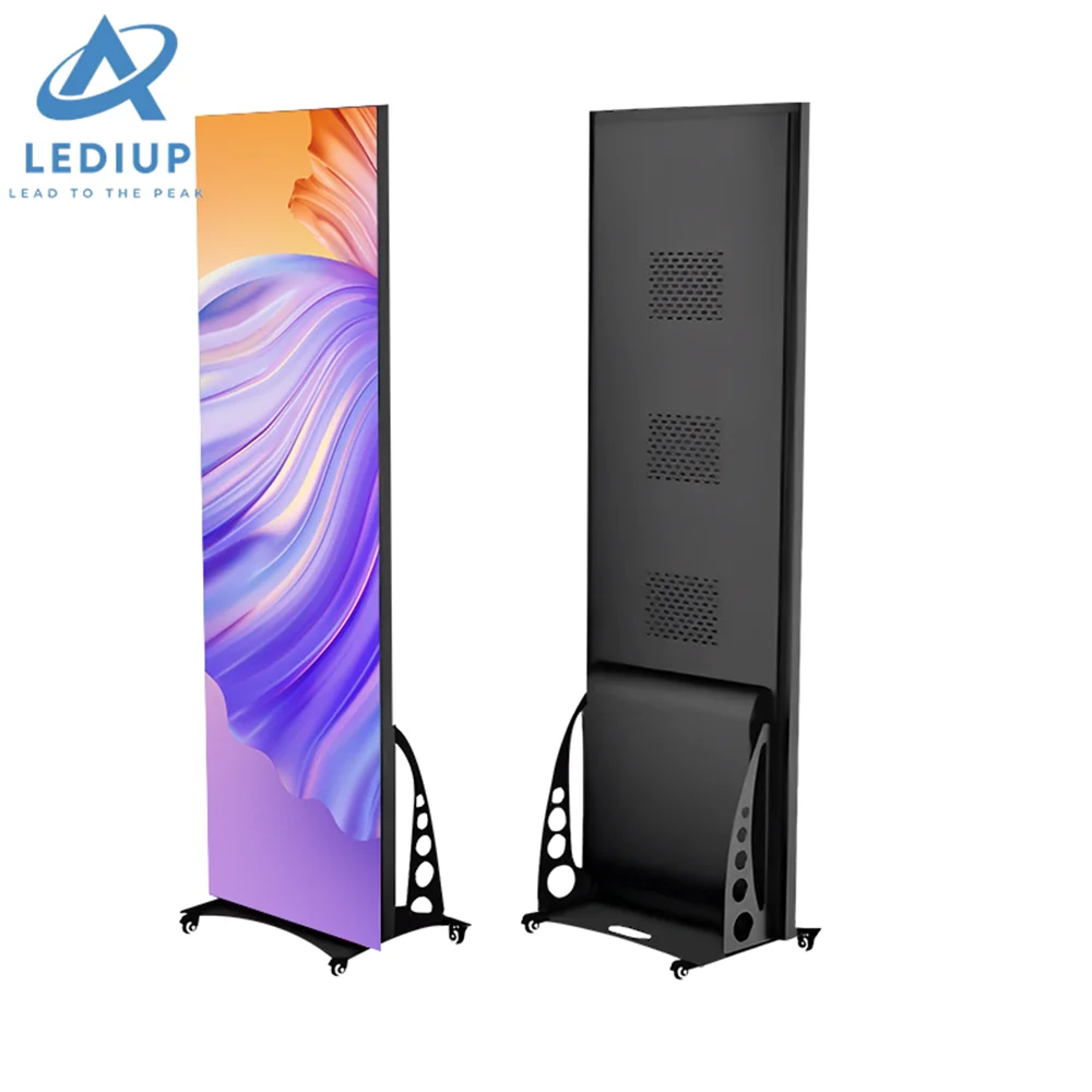 LEDIUP Крытый Оптовая Продажа Модный экран светодиодный плакат дисплей рекламы
