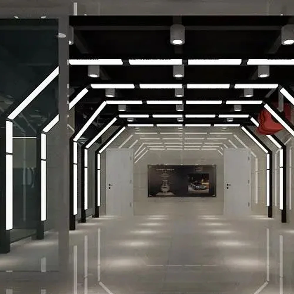 Aluminium Housing Car Workshop Lights Auto Detailing Inspection Garage Lamp Light Tunnel