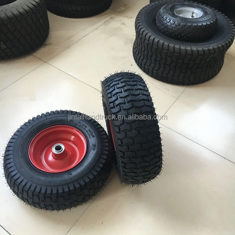 Turf 13X5-6 Tubeless Wheels Tires for Lawn & Garden Mower, Turf Grass Cutter Kart, Snow Blower Thrower, Golf Cart