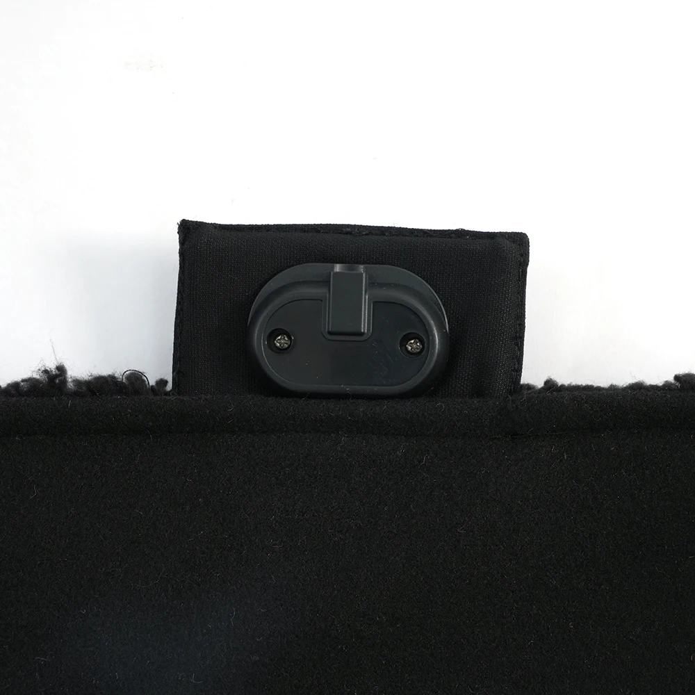 12v Polar Fleece Carbon Fiber Heated Seat Battery Powered Operated Heated Seats Electric Heating Heated Chair Pad