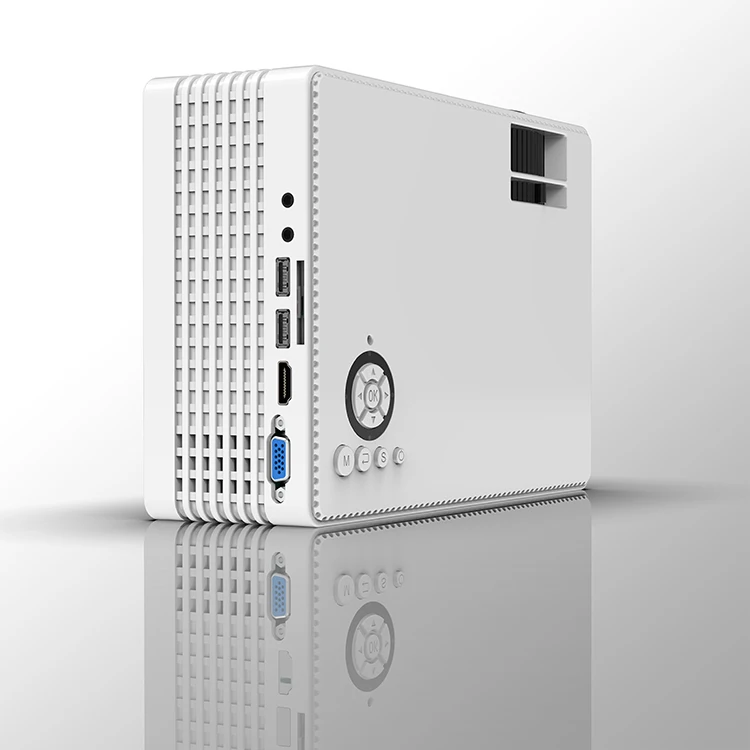 Smart Home Office Wireless Home Theater HD 4k Mobile Phone 1080p Training Daytime Direct Projection Projector