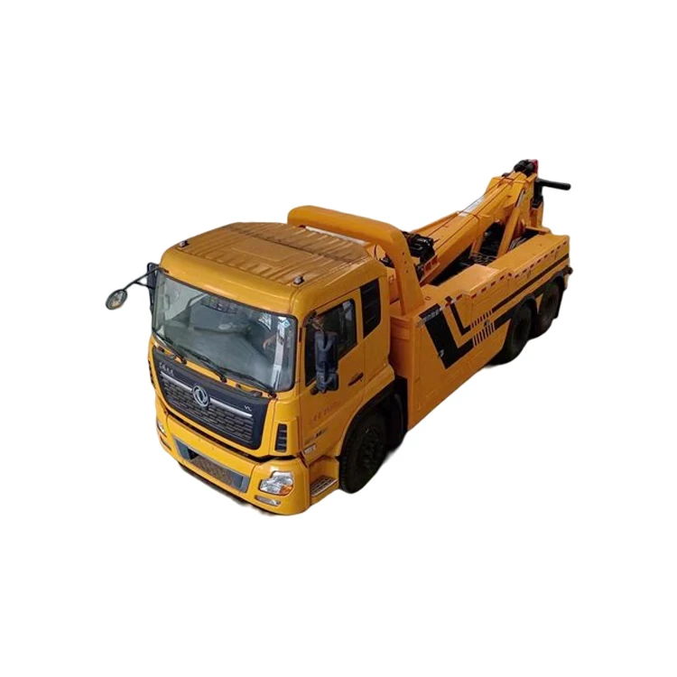 2024 Dongfeng 6x4 Heavy Duty Wrecker Truck Emergency Road Rescue Tow  Vehicle For Sale
