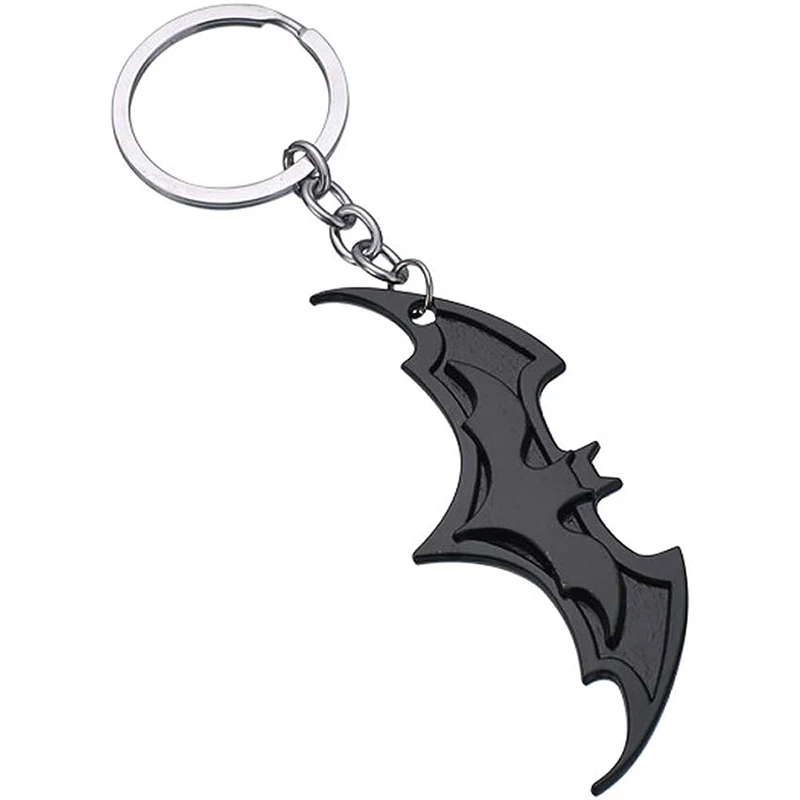 Key Chain Zinc Alloy Key chain Bat Shape Metal Key Ring Tag for Your Autos Home or Boat Clothing Shoes Jewelry