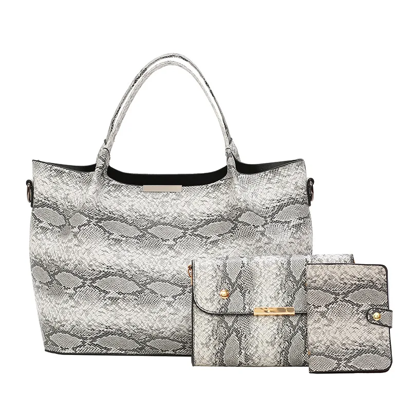 2019 womens girls Snake skin handbags wholesale cheap formal handbags for women