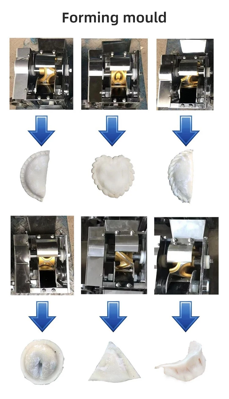 110v 220v grain product making machine automatic samosa making machine/dumpling empanada patty machine for USA/Canada restaurant