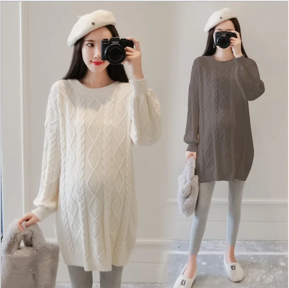 
Wholesale 2020 new maternity mid-length knit sweater for women 
