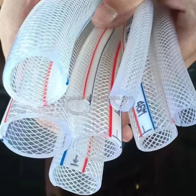 Pvc 3/4 Hose Transparente Pressurized Cold And Freezing Resistant Acid And Alkali Resistant Snake Skin Pipe Hose