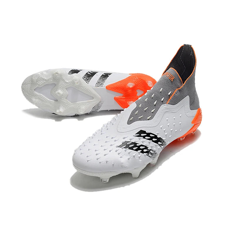 New Indoor Football Boots Waterproof Non-Slip High Ankle Training Sneakers Football Boots For Sale