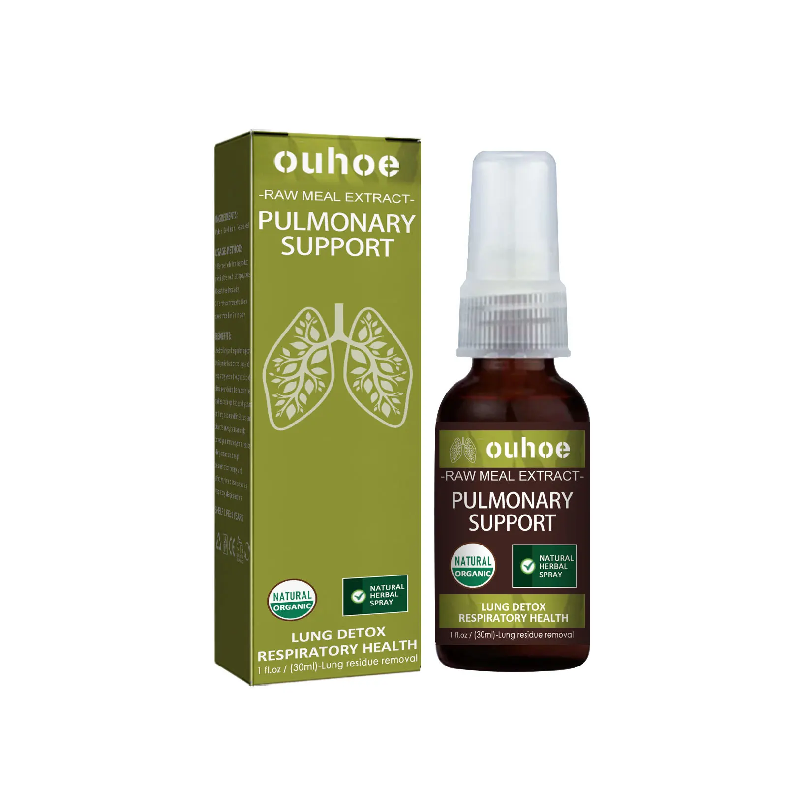 OUHOE Wholesale Relief of Phlegm Dry and Itchy Throat Fresh Breath Body Care Oral Herbal Repair spray