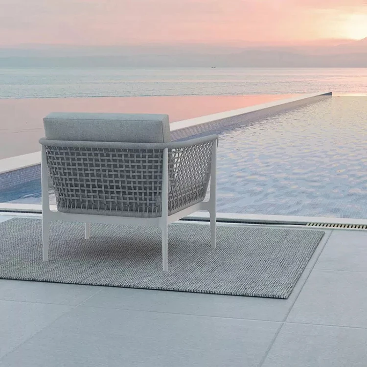 Hot Design Patio rope Furniture Outdoor/Indoor rope Garden Furniture rope Sofa Set