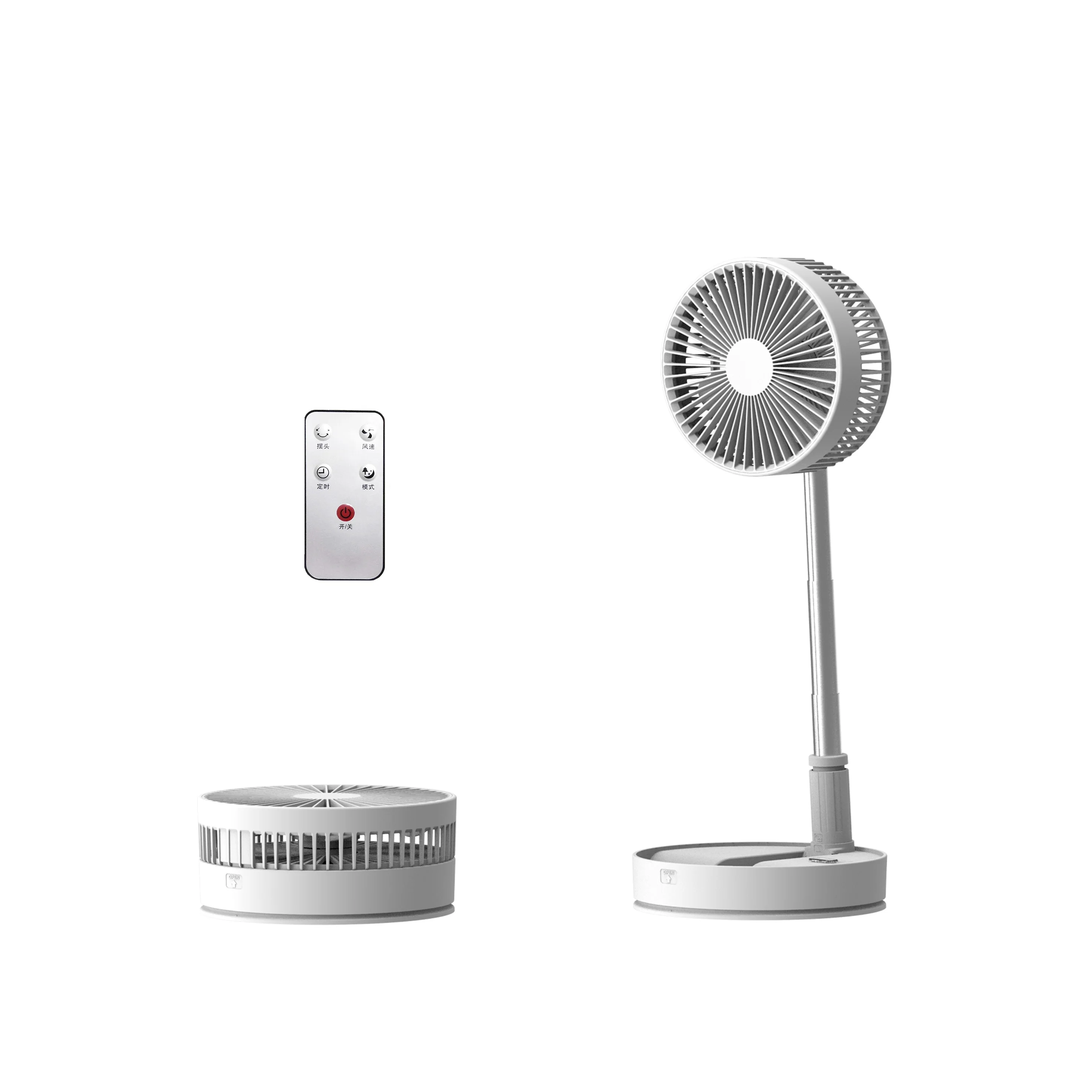 P11 portable battery powered fan rechargeable table Charging tent with 180 degree oscillating clip on fan handheld portable fan