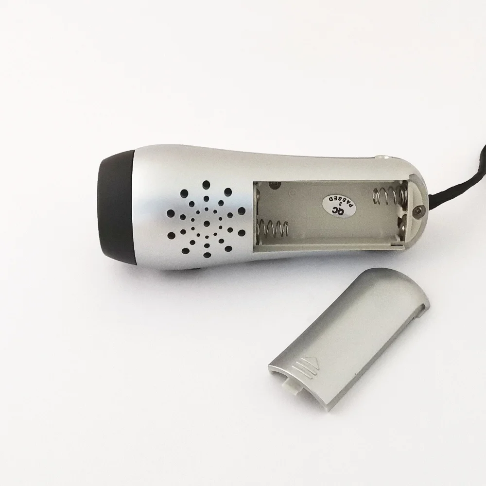 
Mini FM radio with LED flashlight pocket FM radio receiver with LED light dry battery powered mini FM radio 