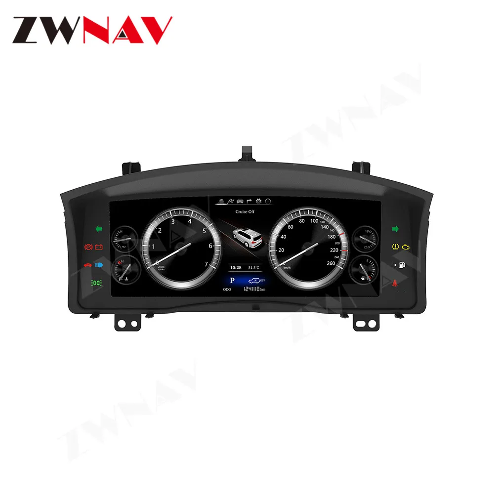  Экран для автомобиля ZWNAV Android 9 0 Lexus LX570 2007-2015 экран приборной панели автомобильный GPS-навигатор