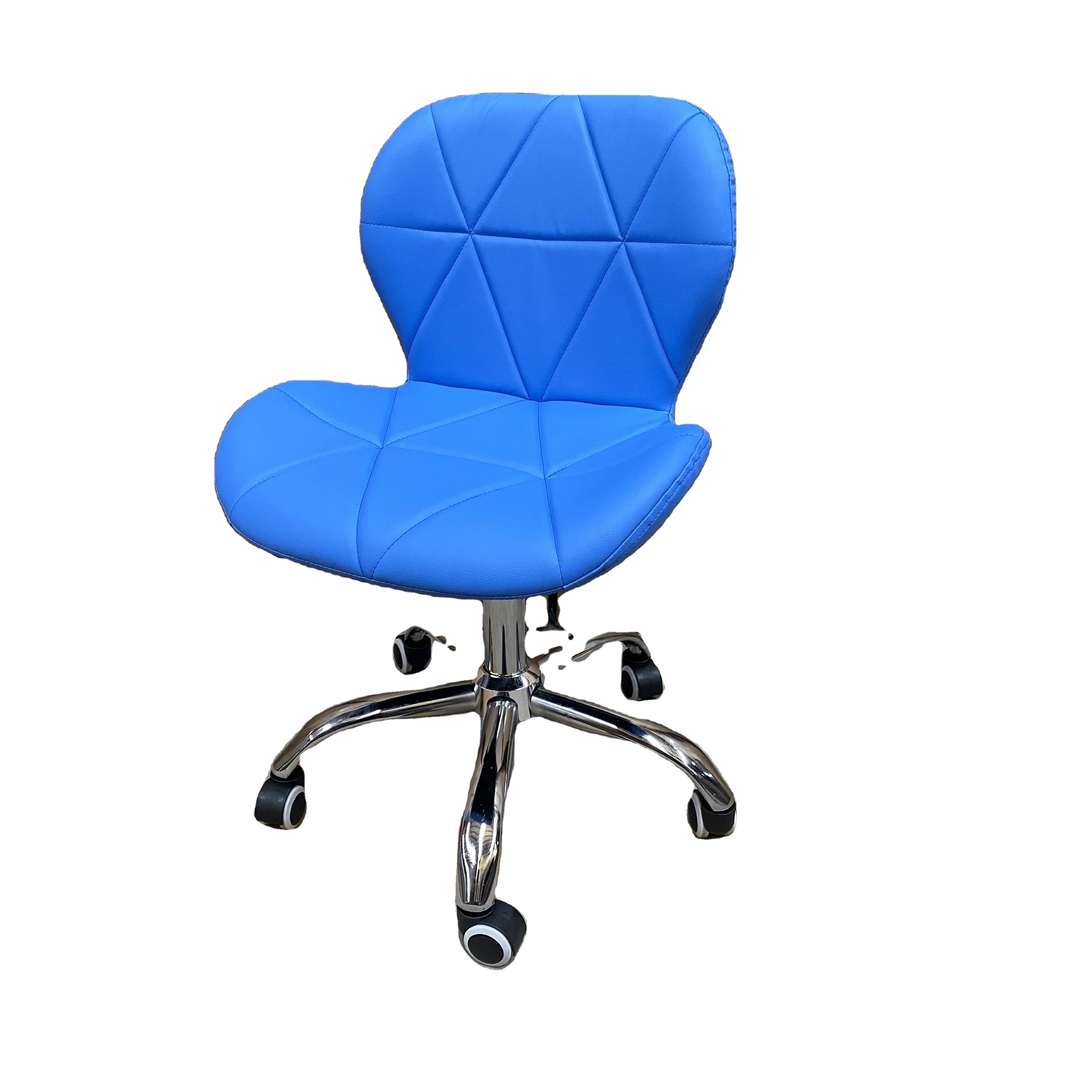Hot SellingModern Furniture Office Chairs With Wheels Pu Leather Vanity Chair For Bedroom Computer Swivel  Upholstered Chairs