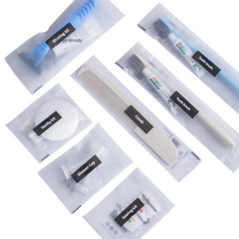 Disposable toothbrush wash set soft bristles toothbrush toothpaste comb hotel supplies hotel special