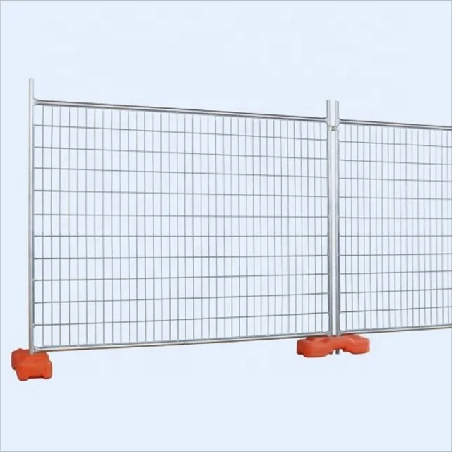 High Standard Fully Galvanised Temporary Fencing For Construction Sites