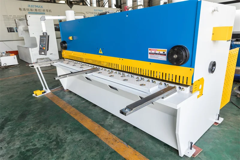 Good Quality Raymax Brand CNC Hydraulic Metal Stainless Steel Aluminum Shearing Guillotine Cutting Shearing Machine