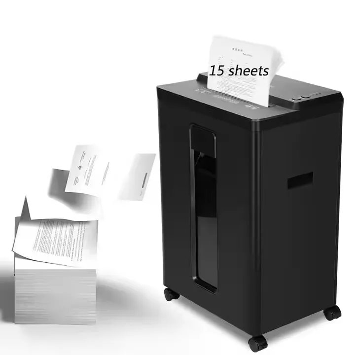 A4 Paper Shred Size 4*40Mm Din P4 22L Comet Office Paper Shredder Machine