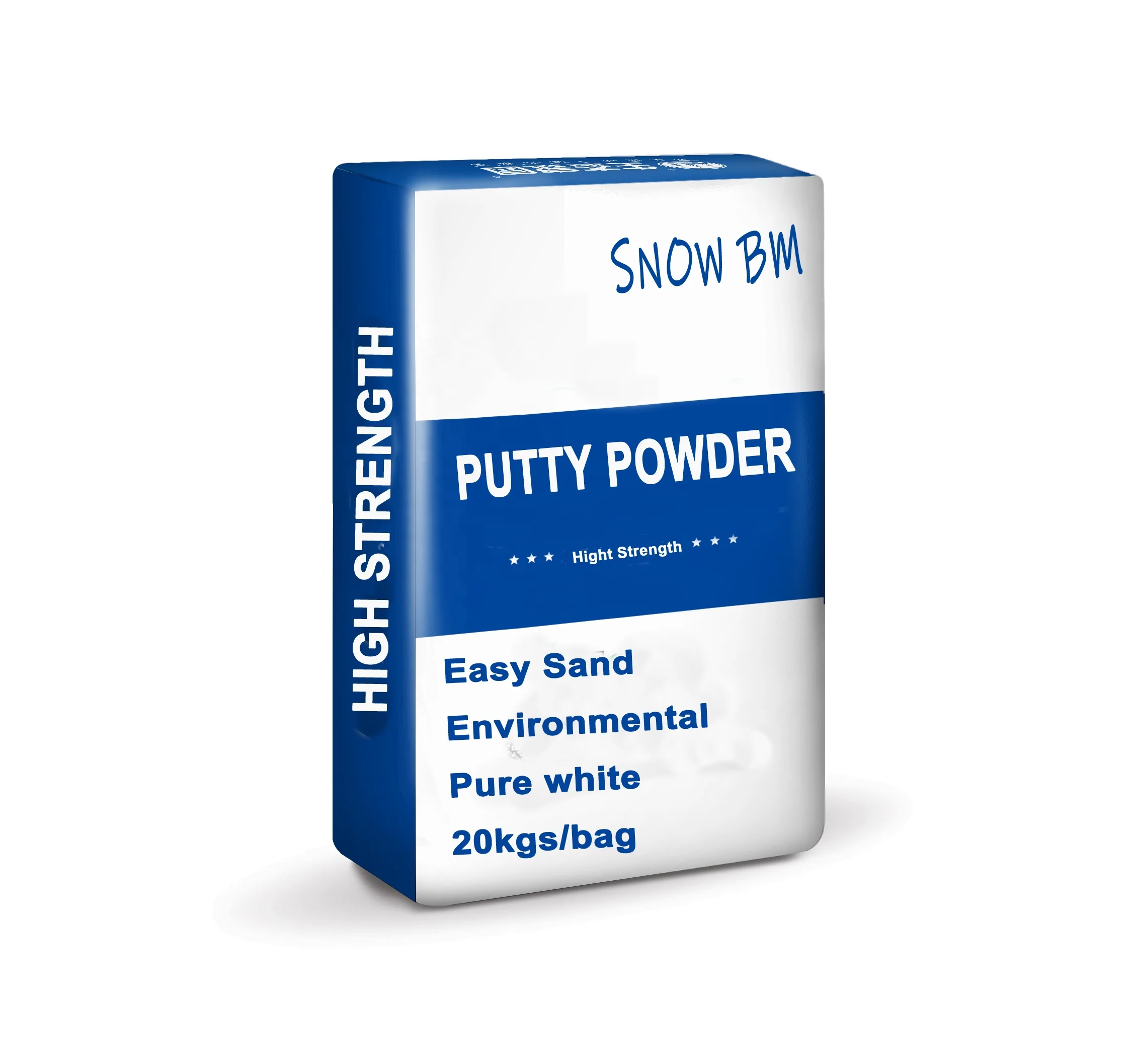 20 kgs joint compound putty powder gypsum powder for drywall interior