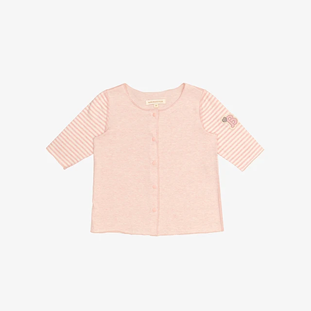 
Spring mid-sleeve baby clothes organic cotton thin cardigans Knitted school blouse sueter tejido nia 