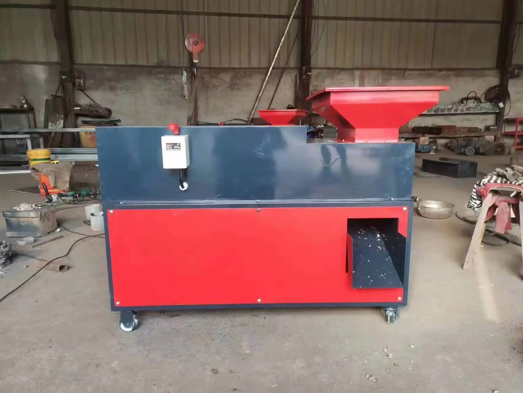 Single Shaft Plastic Shredding Machine Cow bone crusher Sheep bone crusher from China Factory
