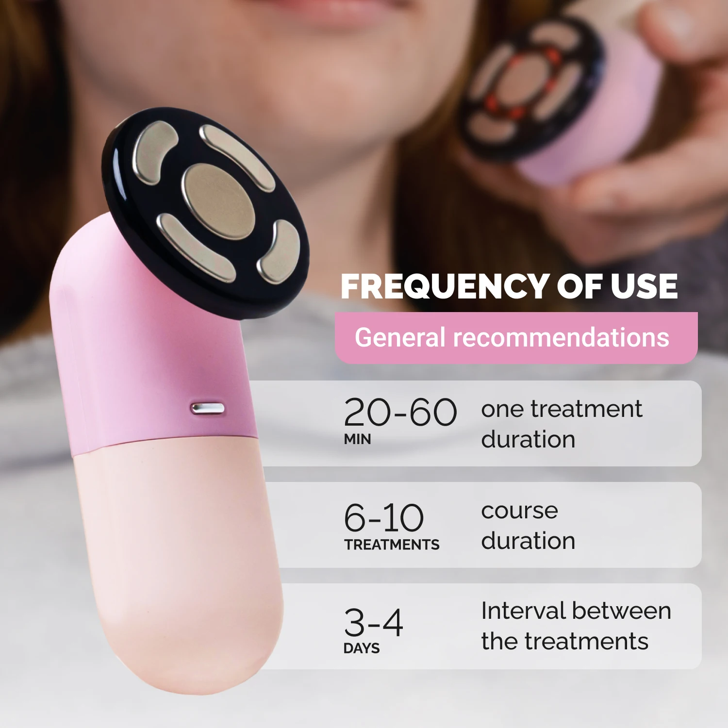 Original Factory Home use Ems facial rejuvenation led anti wrinkle beauty Personal Care Facial Cleansing Brush