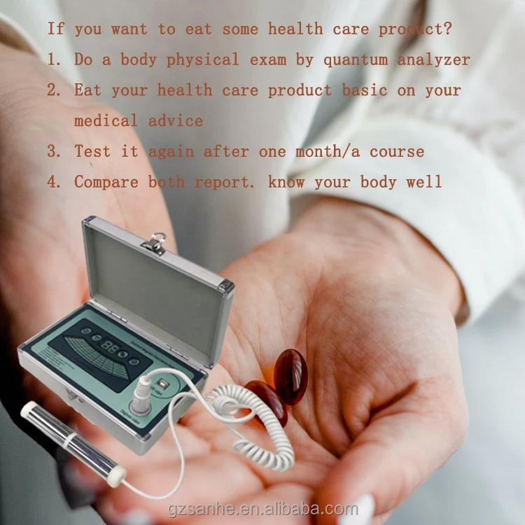 Factory supply updated 2022 quantum resonanc magnetic body analyz en espanol 53 reports