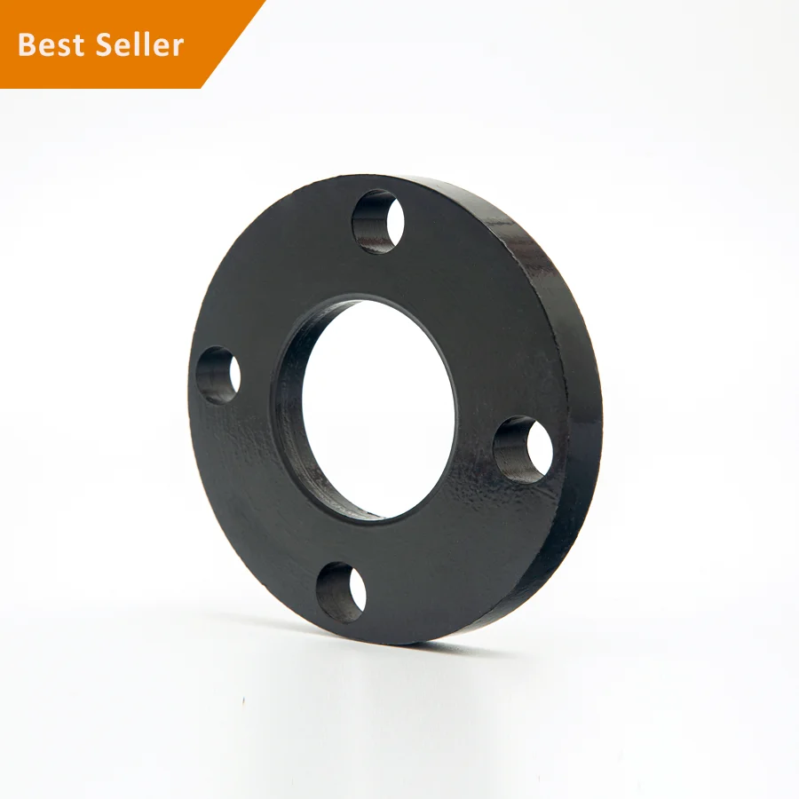 pn16 Hot melt butt fusion pipe steel flange backing ring with hdpe flange adaptor for hdpe pipe