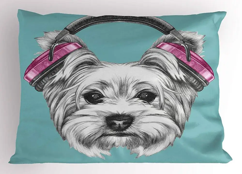 Wholesale Custom Natural Material Various Styles Printed Pillowcase for Home Decor