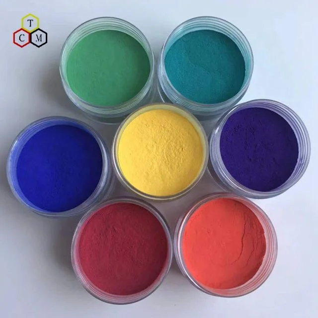 Цветные термохромные пигментные обратимые термочувствительные красители