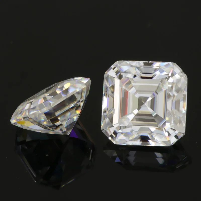  Прованс драгоценные камни белый бесцветный Asscher moissanite алмаз