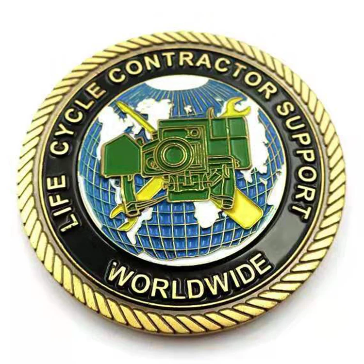 
Factory Customized Wholesale Newest Product Metal Euros Coin 