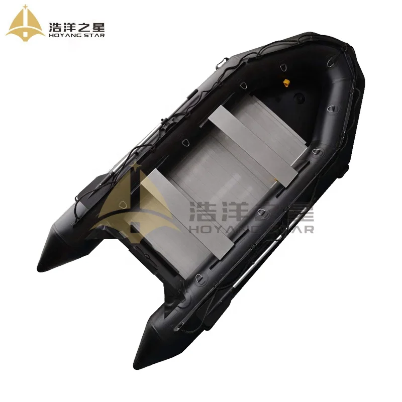 rescue boat Inflatable Boat with aluminum Floor
