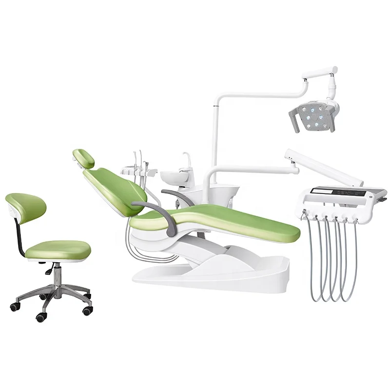 Medical Dental Equipment Manufacturer Factory Dental Chair Price Sale Medical Dental Unit Set Machine Luxury Dental Chair