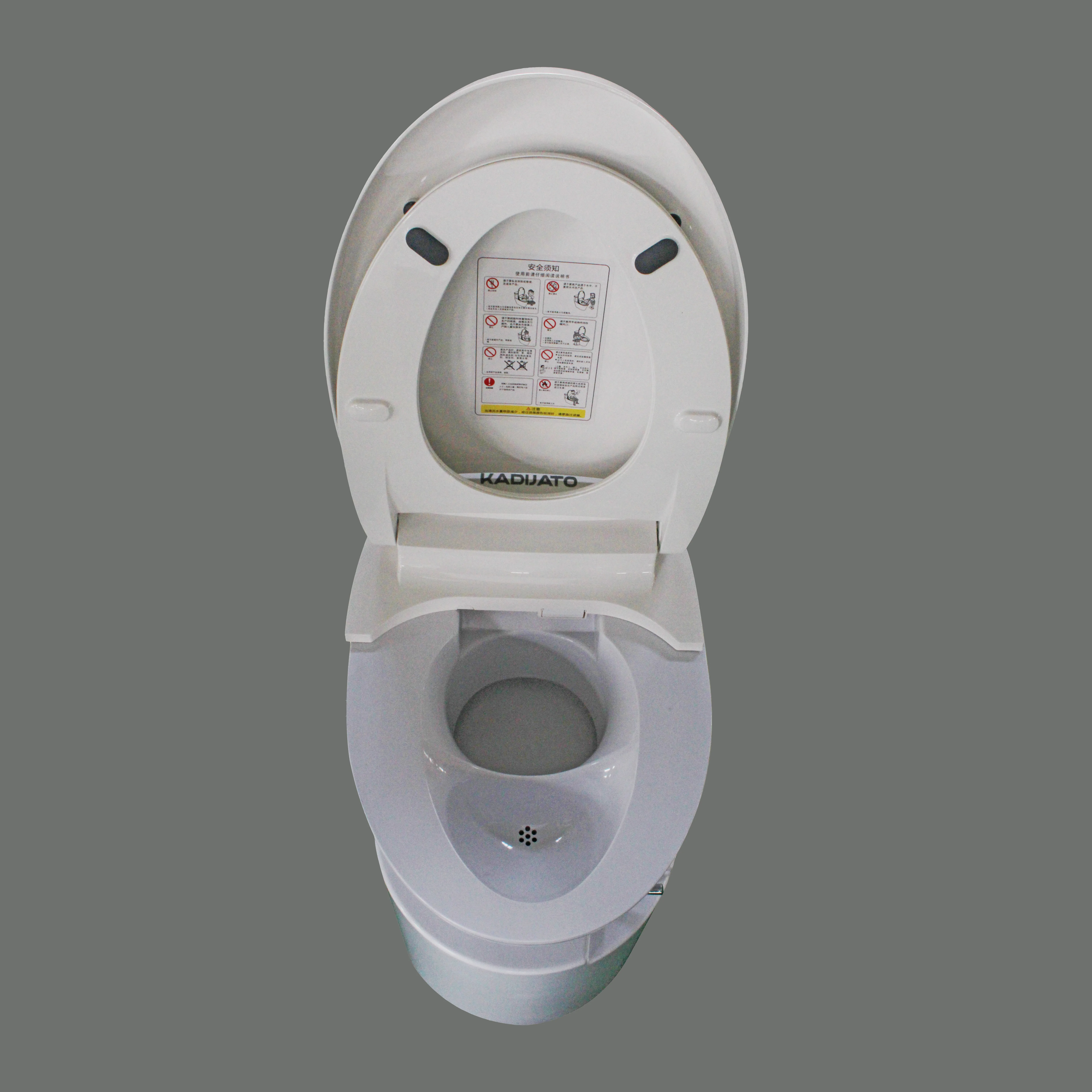 Waterless Biodegradable Toilet Dry and Wet Separation Compost Toilet for Motorhome