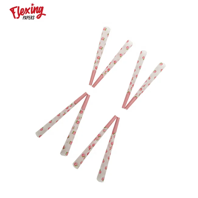 
Customized flavoured natural pre rolled king size paper cones for hemp papers smoking 