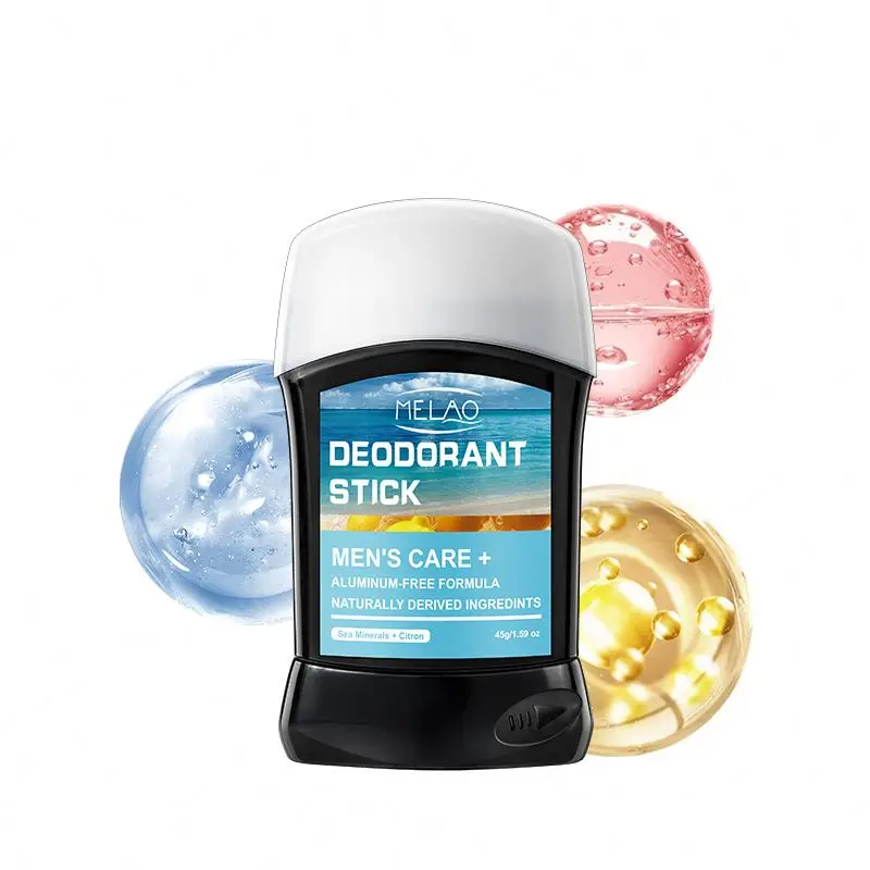 OEM/ODM MELAO Antiperspirant Deodorant Homme Total Fresh Without Stickiness Aluminum Free Fragrances Deodorants Wholesale