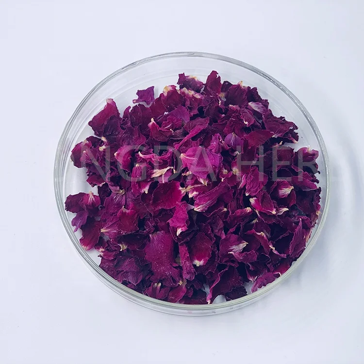 HONGDA Wholesale Edible Damascus Rose Natural Dried Rose Flowers Petals for Tea