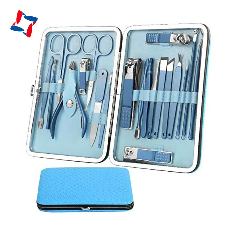 Pedicure Manicure Set stainless steel nail kit for beauty salon pedicure kits Customization Item Packing wholesale