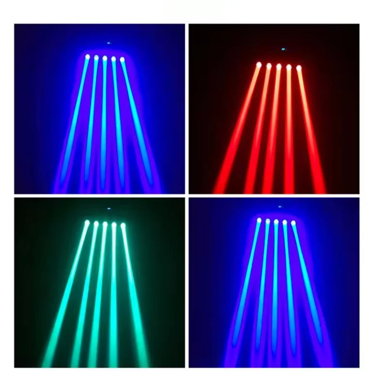 Lotus Professional New 5x80W LED Tornado Infinite Moving Bar with DMX512 for Stage DJ Disco bar Studio Performance