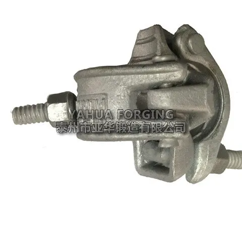 Q235B EP/HDG types of  EN74 Class B  Scaffolding Drop Forged Double Clamp Scaffold clamps