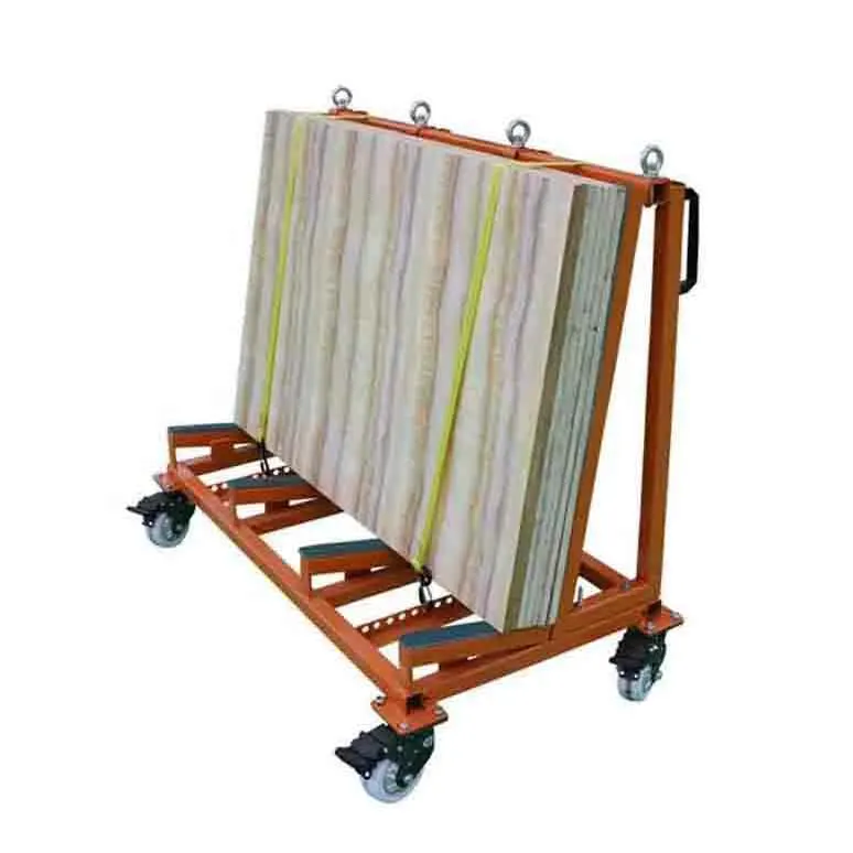 Рекламная различная прочная каркасная тележка рейка гранитная транспортная рама