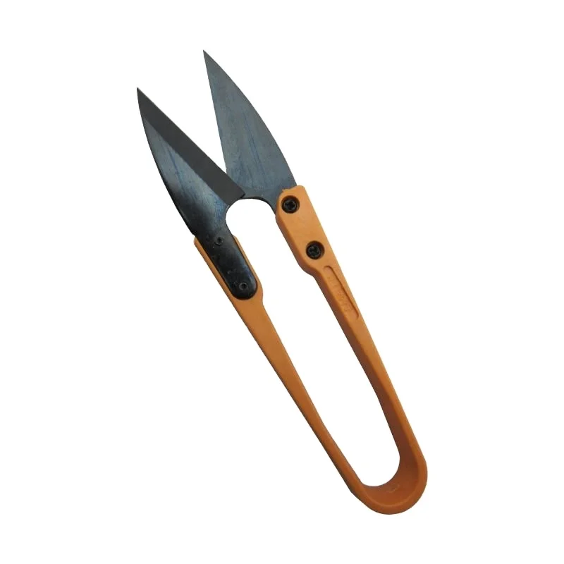 Professional 10.5cm Colorful ABS Handle Plant Mini Scissors Snips