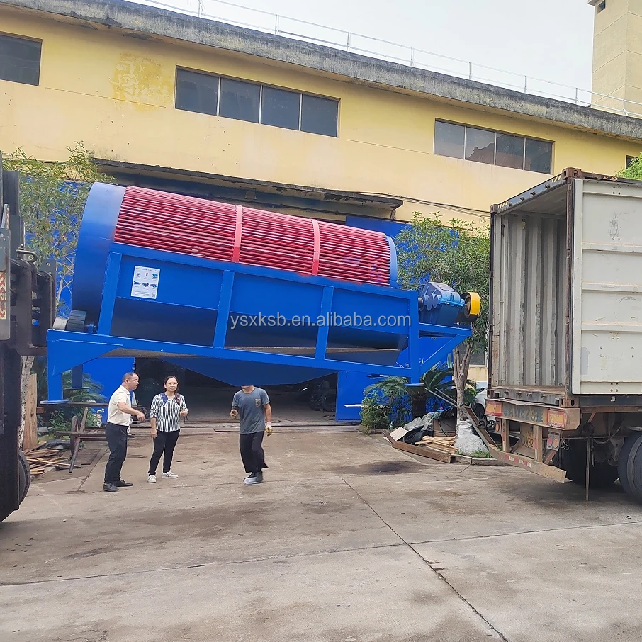 Urban Waste Chemical Industry Waste, Forage, Garbage Disposal Sieving Rotary Drum Classifying Screen Machine Manufacturer
